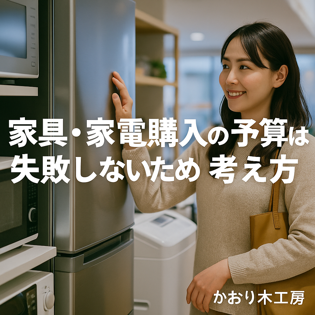 家具・家電の予算と選び方──新居で後悔しないためのポイントとは 