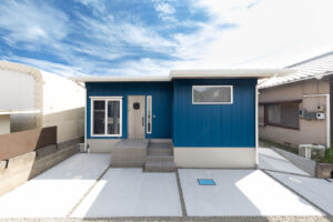 清水区の猫と暮らす1.5階建ての家