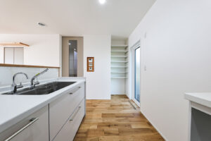 静岡市の注文住宅のキッチン