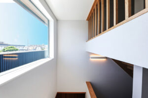 静岡市の注文住宅の吹き抜け