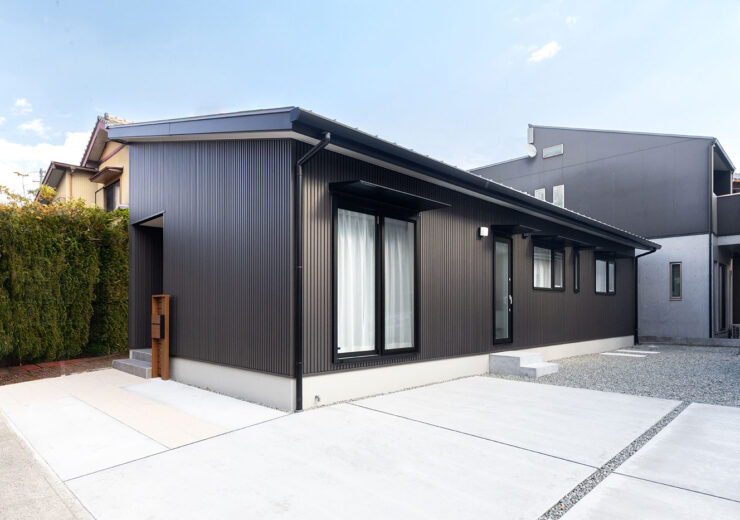 静岡市葵区の平屋の外観