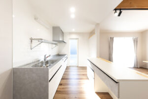 静岡市葵区の平屋のキッチン