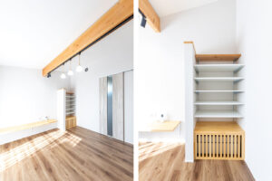 静岡市葵区の平屋のリビング